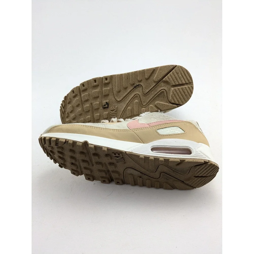 Womens Nike Air Max 90 SE Sun Club Beige White Casual Shoes DJ9997-101 Size 8.5 - Picture 6 of 7